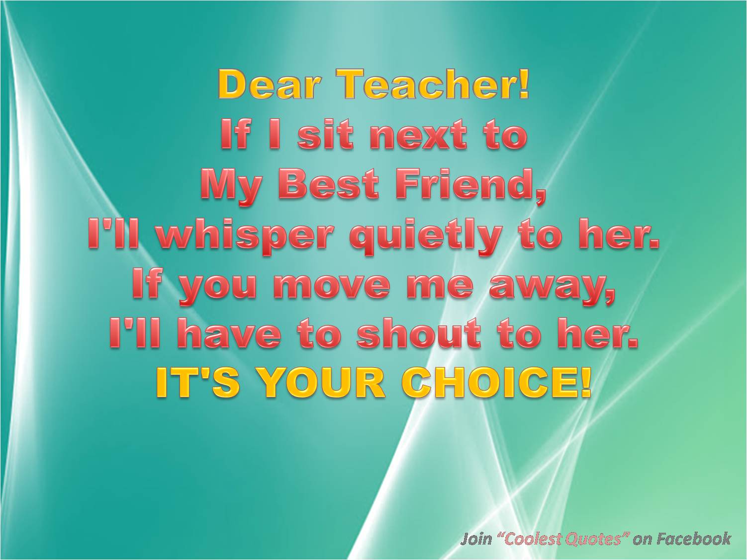 Dear Teacher Amy Husband