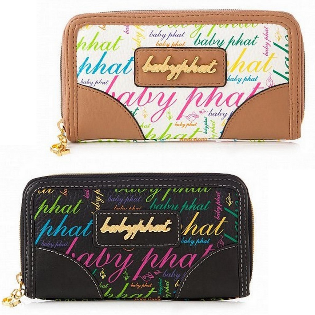 READY STOCK Special Sale Baby Phat Wallet Clutch Aksara