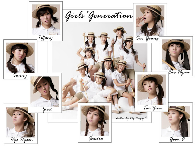 SNSD Girls Generation Members