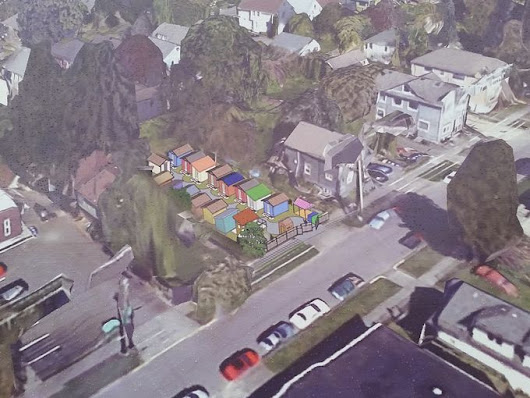 Tiny-house villiage opens on church property in Seattle