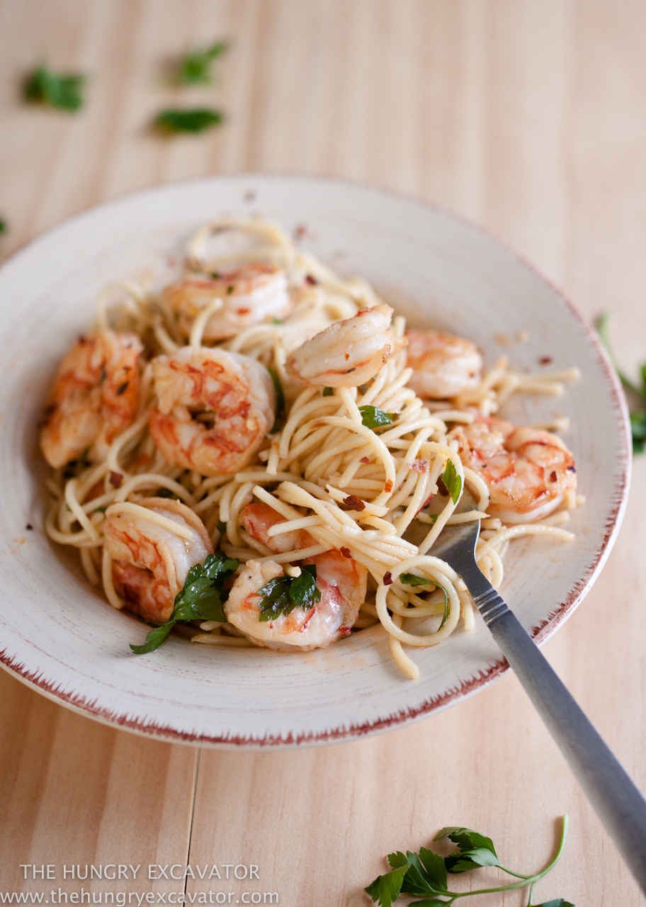 The Hungry Excavator Seared Tiger Prawns In Prawl Oil Pasta Find here list of 11 best prawns recipes like spicy prawns with sweet dipping, kerala fried prawns, spicy sriracha prawns with basil, prawn curry. the hungry excavator