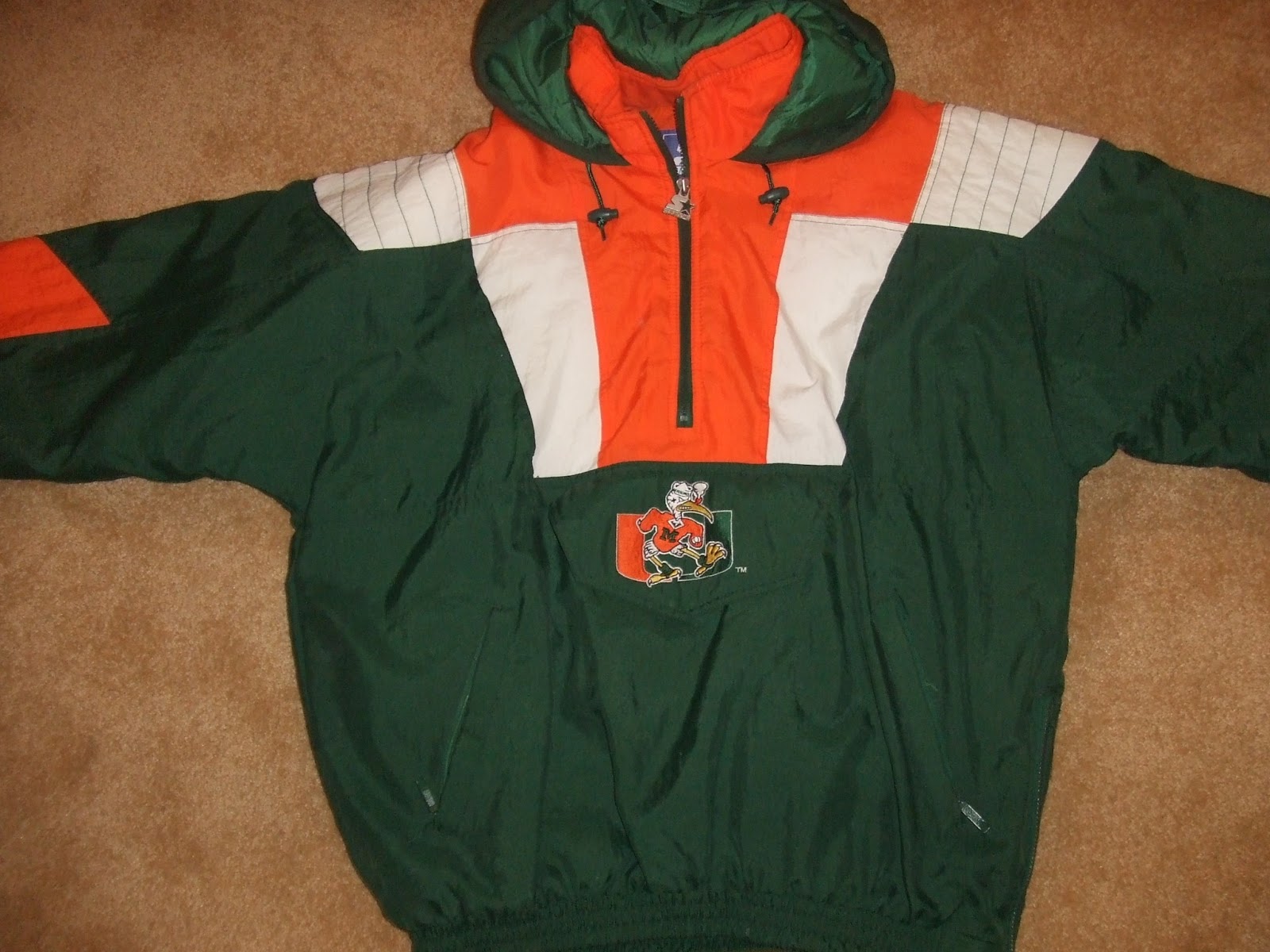 Vintage10916 Store Vintage Miami Hurricanes Starter Jacket