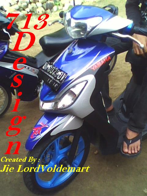 contoh modifikasi mio sporty stiker contoh modifikasi mio sporty stiker