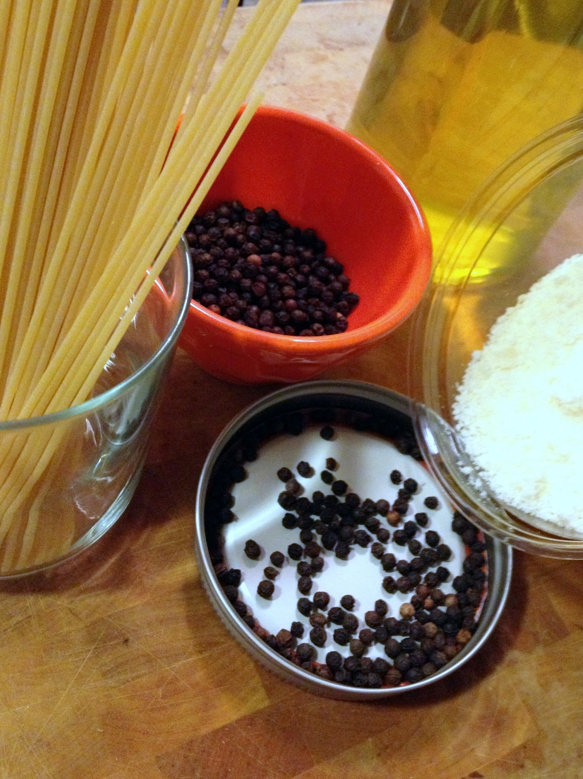 Keep the Peas CACIO E PEPE, TOASTED PEPPERCORNS