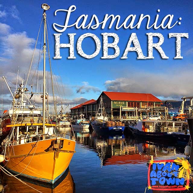 Hobart Waterfront & the Mures Fish Centre in Hobart, Tasmania Ivan