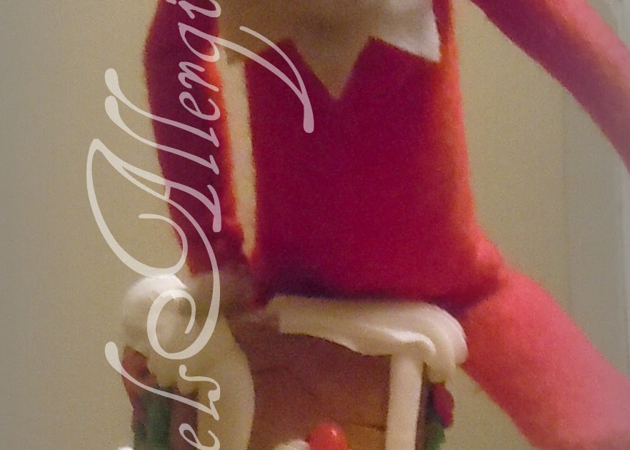 Advent 2011 Our Elf Story My Angel's Allergies