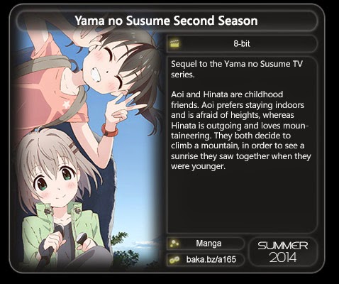 Upcoming Anime Series Summer 2014