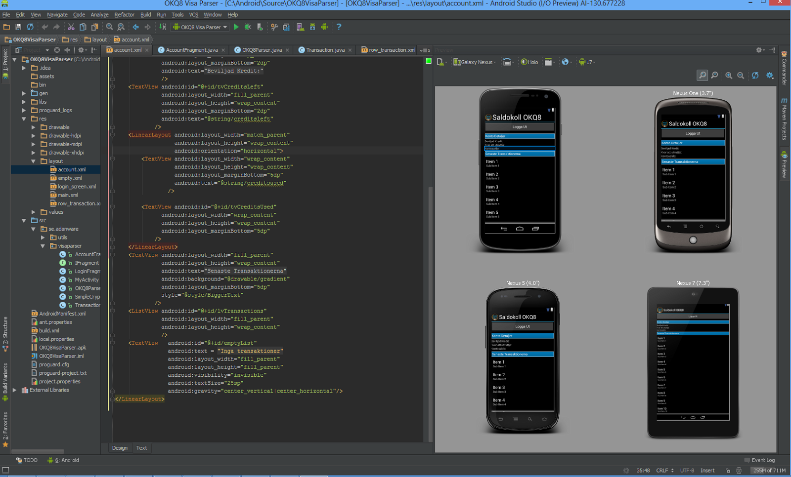 application theme android studio