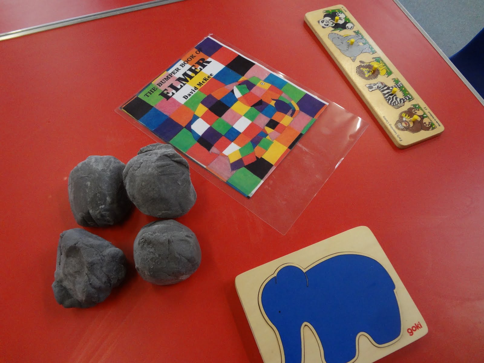 It's all about stories! A STORY CAFE Elmer by David McKee