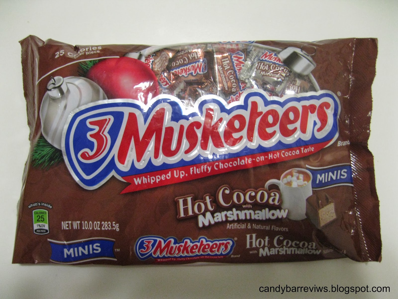 Candy Bar Reviews Hot Cocoa with Marshmallow 3 Musketeers