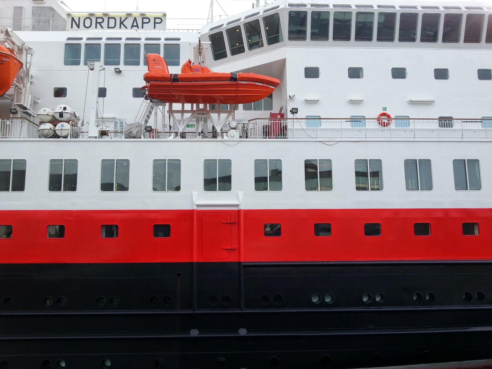 Hurtigruten MS Nordkapp in Bergen, Norway Hurtigruten MS Nordkapp in Bergen, Norway