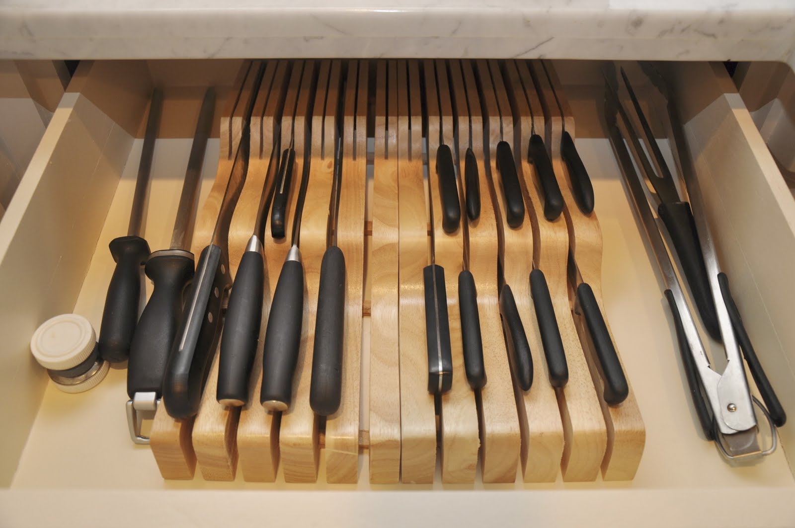 Spring Cleaning & Organizing {Kitchen Drawers} • Honey We're Home