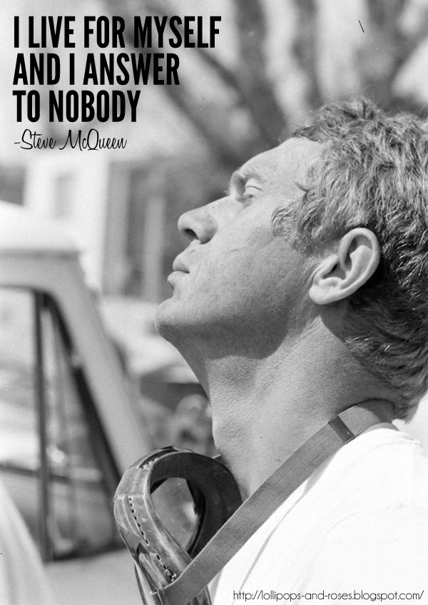 Steve McQueen Quotes. QuotesGram