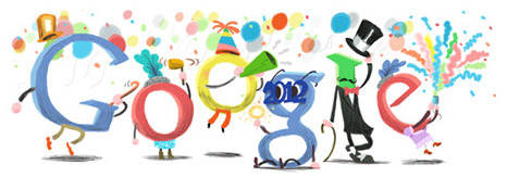 newyearseve-2011 Google Doodle – Happy New Year! 2012
