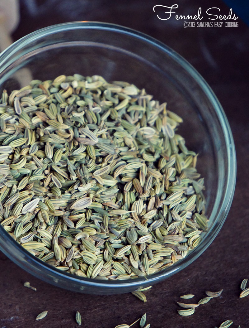 The Power of Herbs Fennel Seeds SANDRA'S EASY COOKING