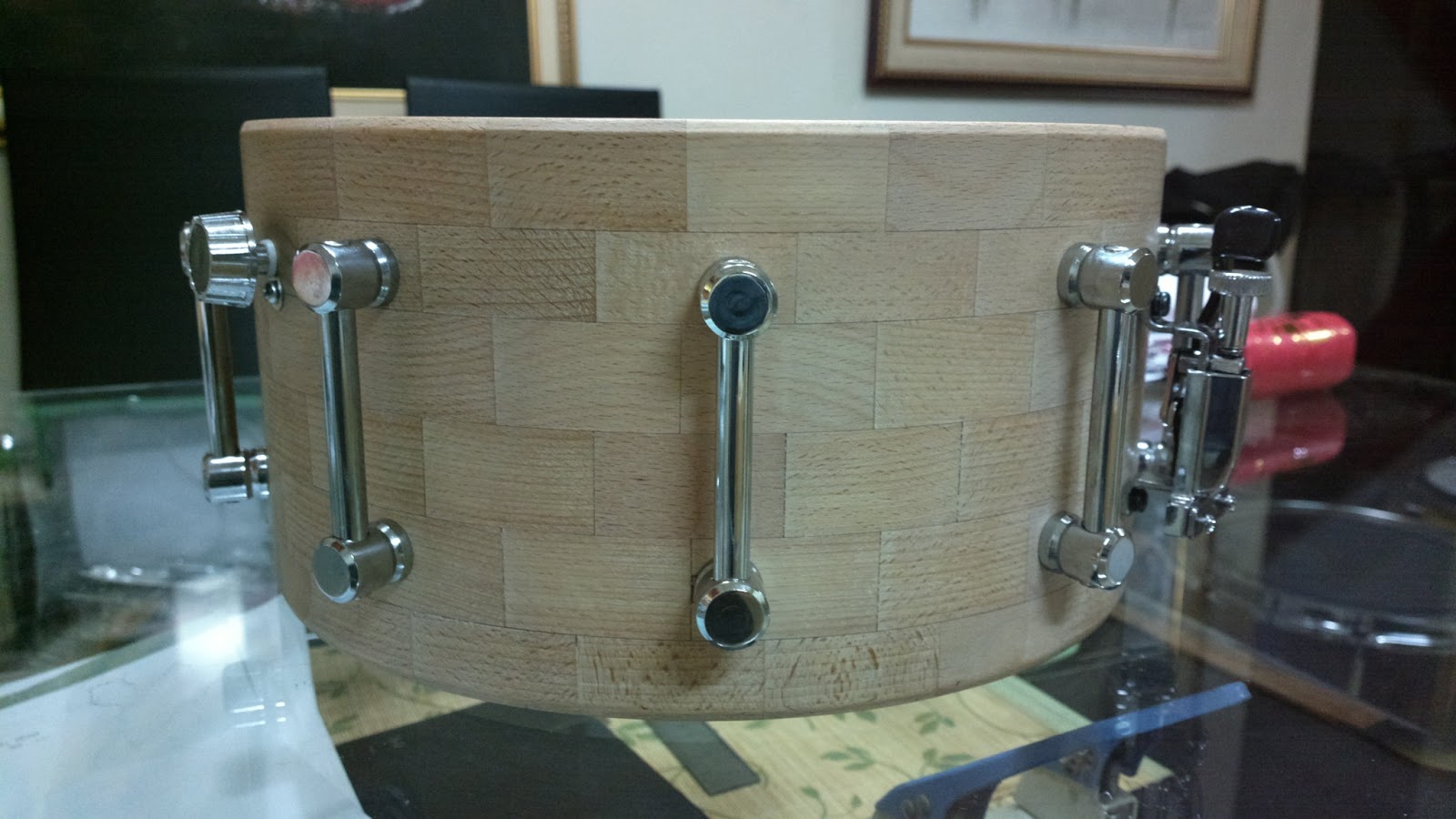 AHAYDRUMS STAVE BLOCK SNARE DRUMS