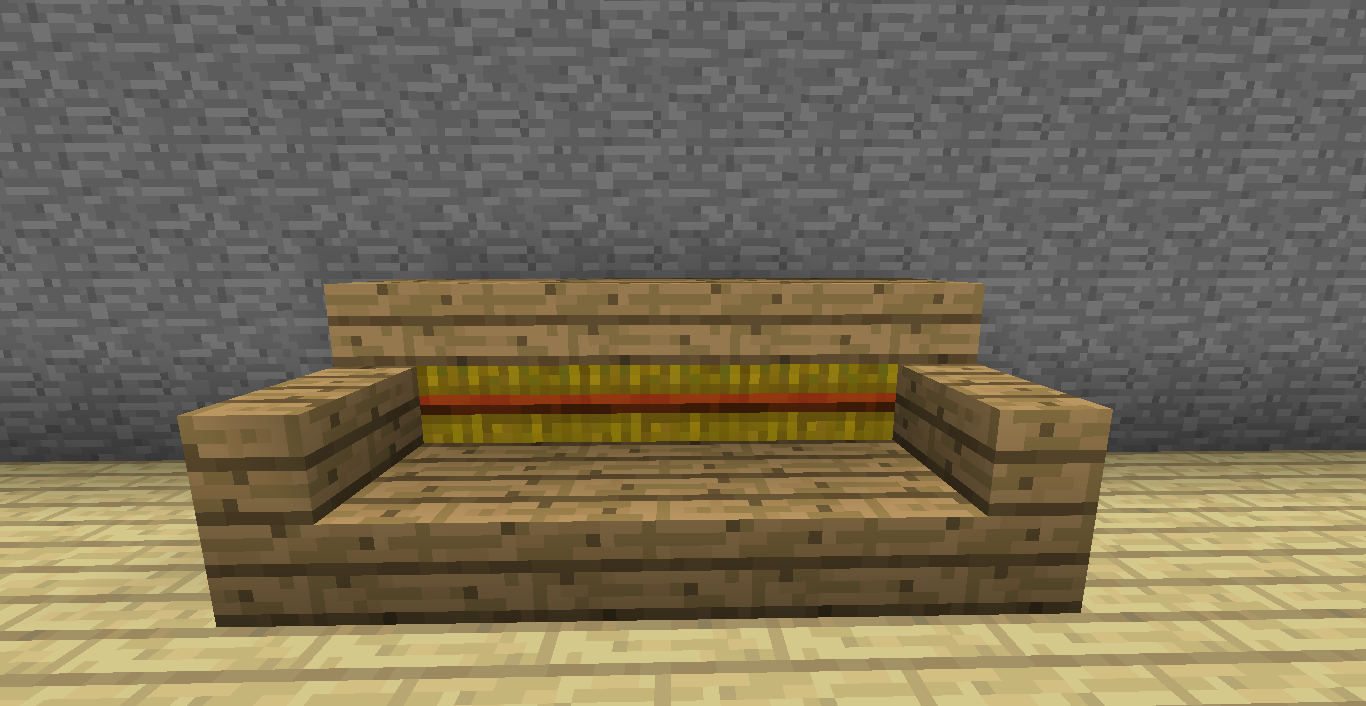Furniture and decoration in Minecraft without mods Your