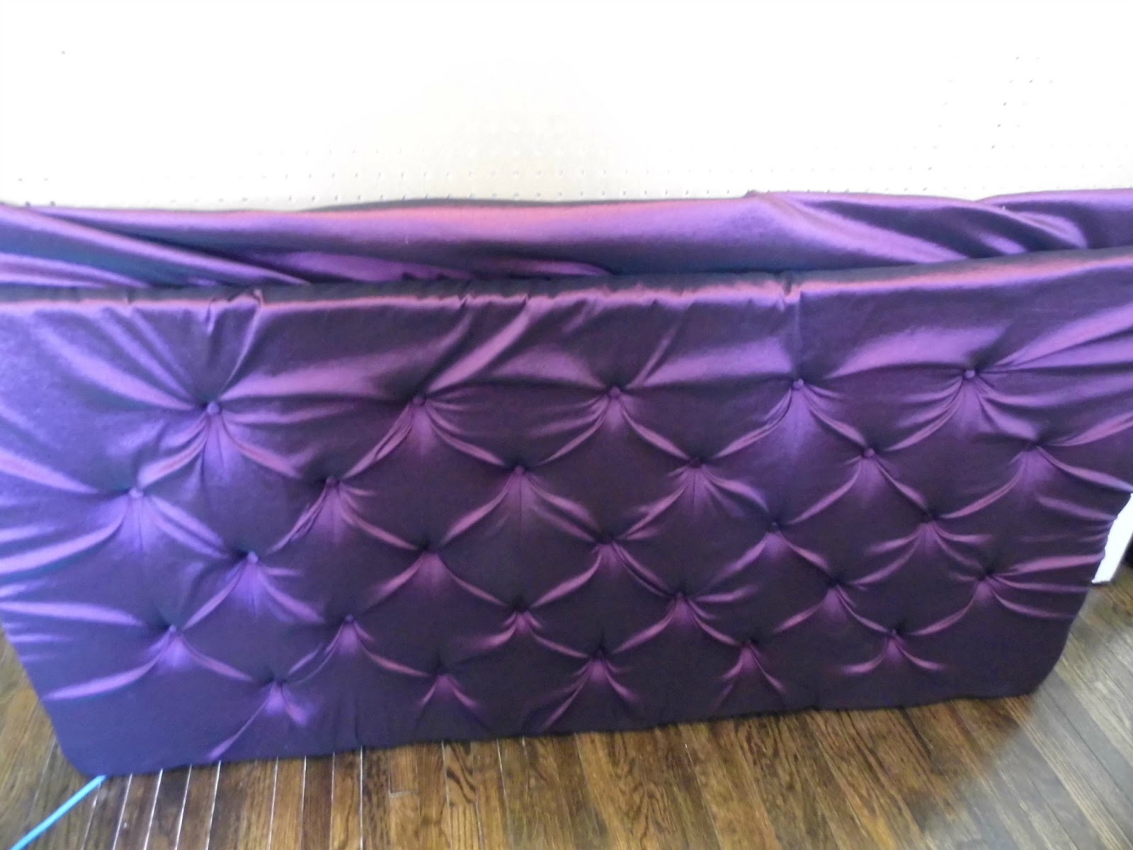 Fresh Coat of Paint DIY Tufted Headboard