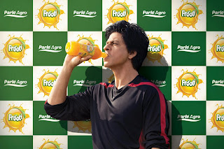 Shahrukh Khan Latest Photo Shoot for Frooti Mango Juice ads print