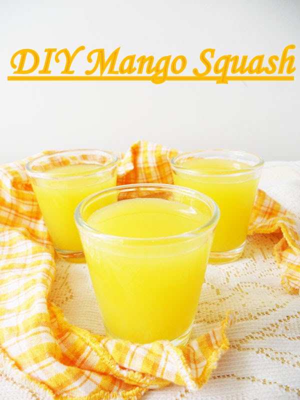 Cooking Is Easy Homemade Mango Squash...step by step tutorial.