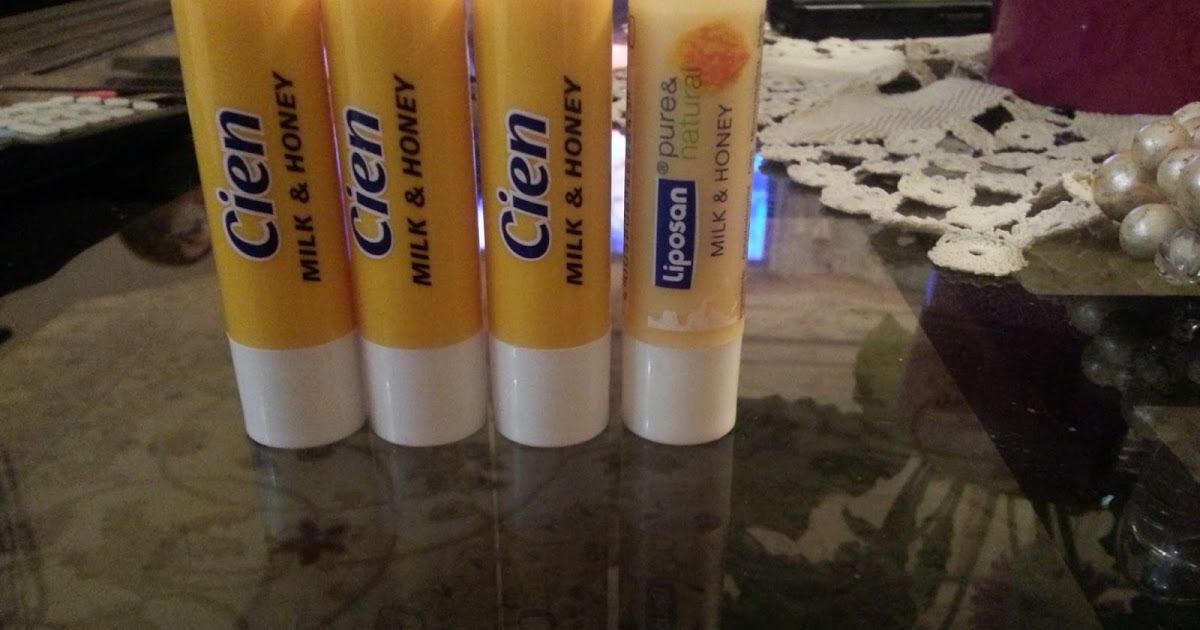 By Grace And Beauty CIEN HONEY AND MILK LIP BALM/ VS/ LIPOSAN HONEY