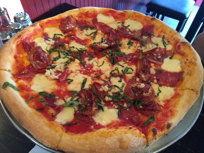 Fried Risotto and Pizza at Johnny Rad's Pizzeria Tavern