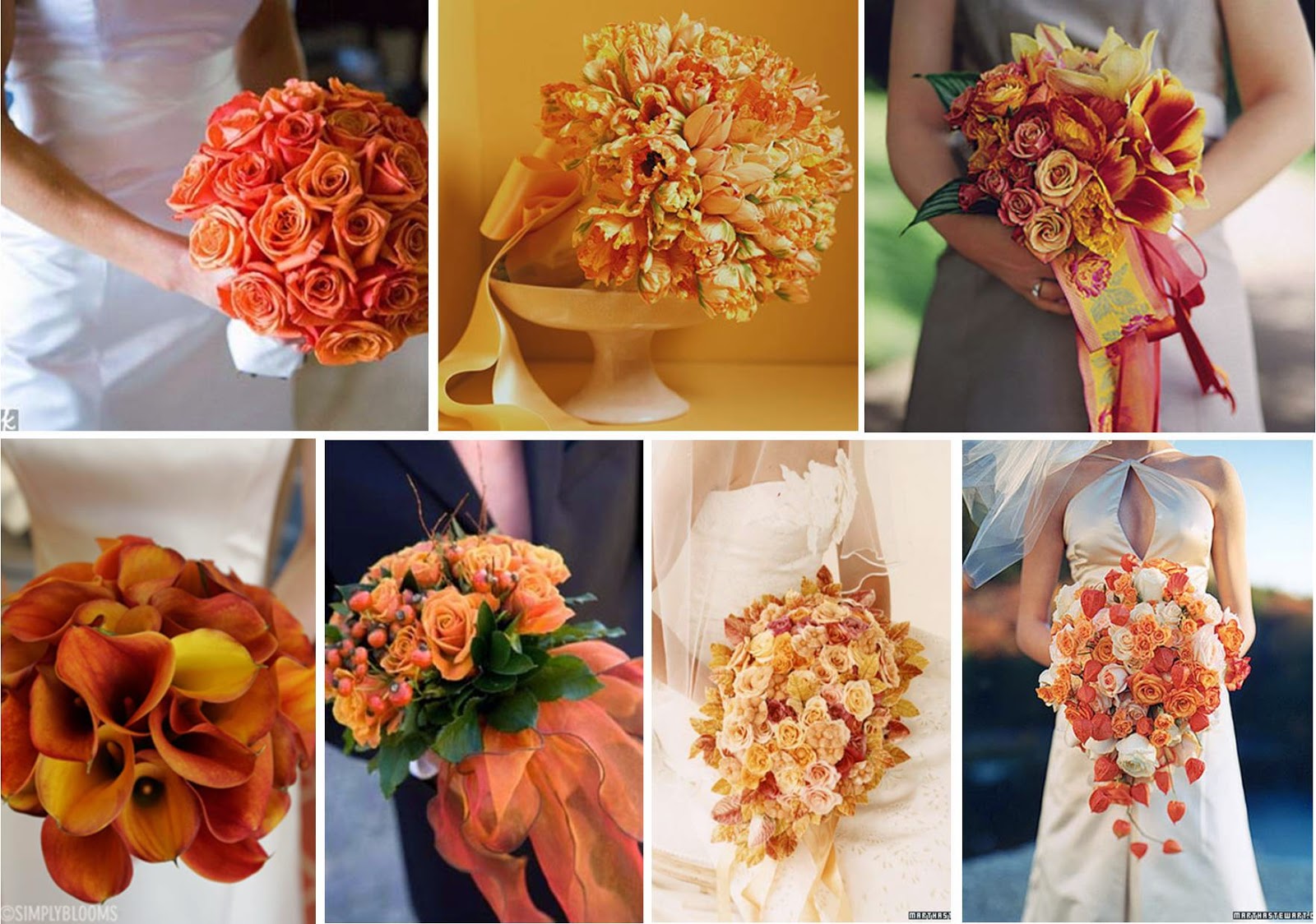 Prom Dress Trending Orange Wedding Color Ideas For Fall 2014