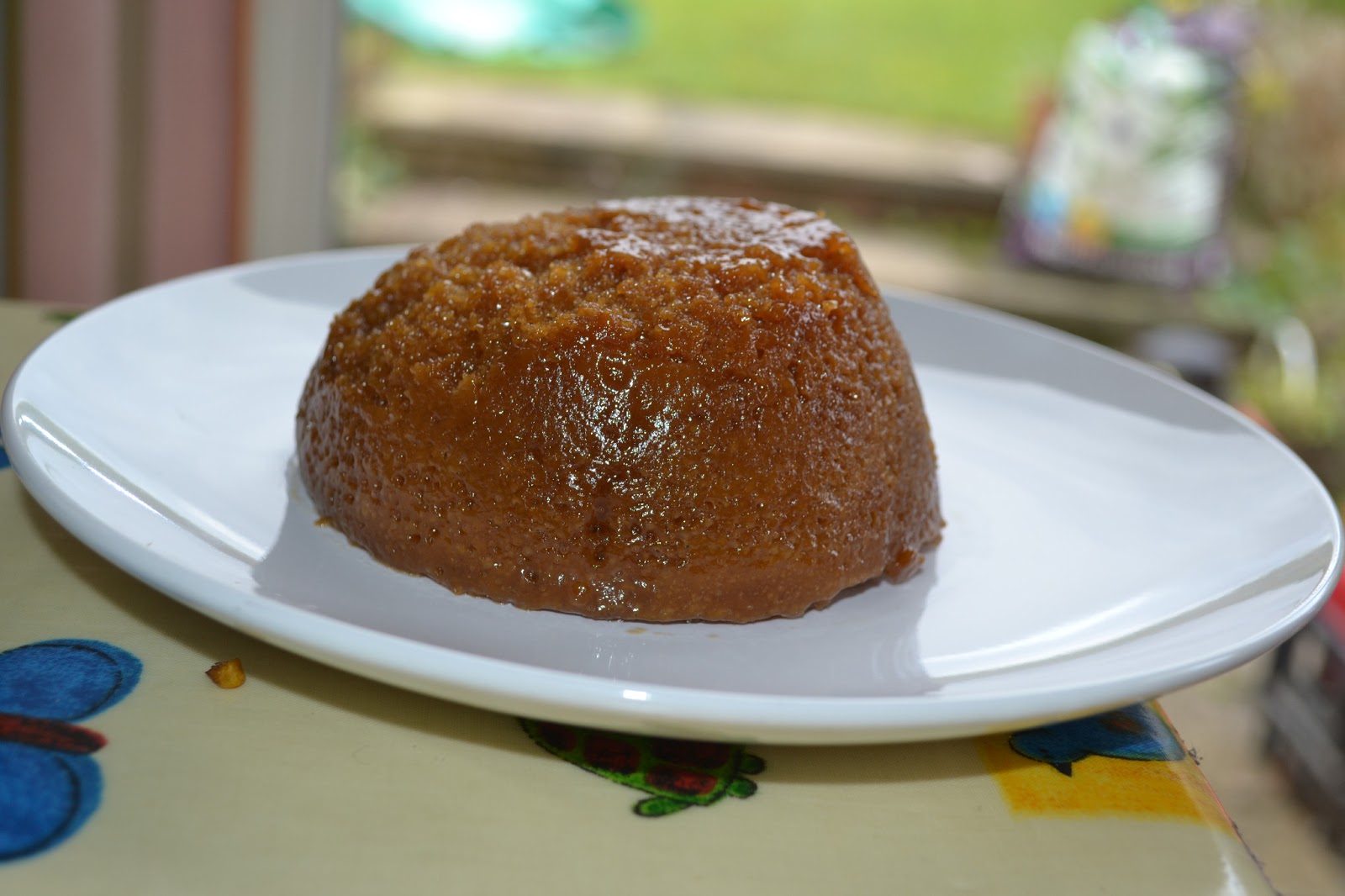 My First Steamed Treacle Pudding