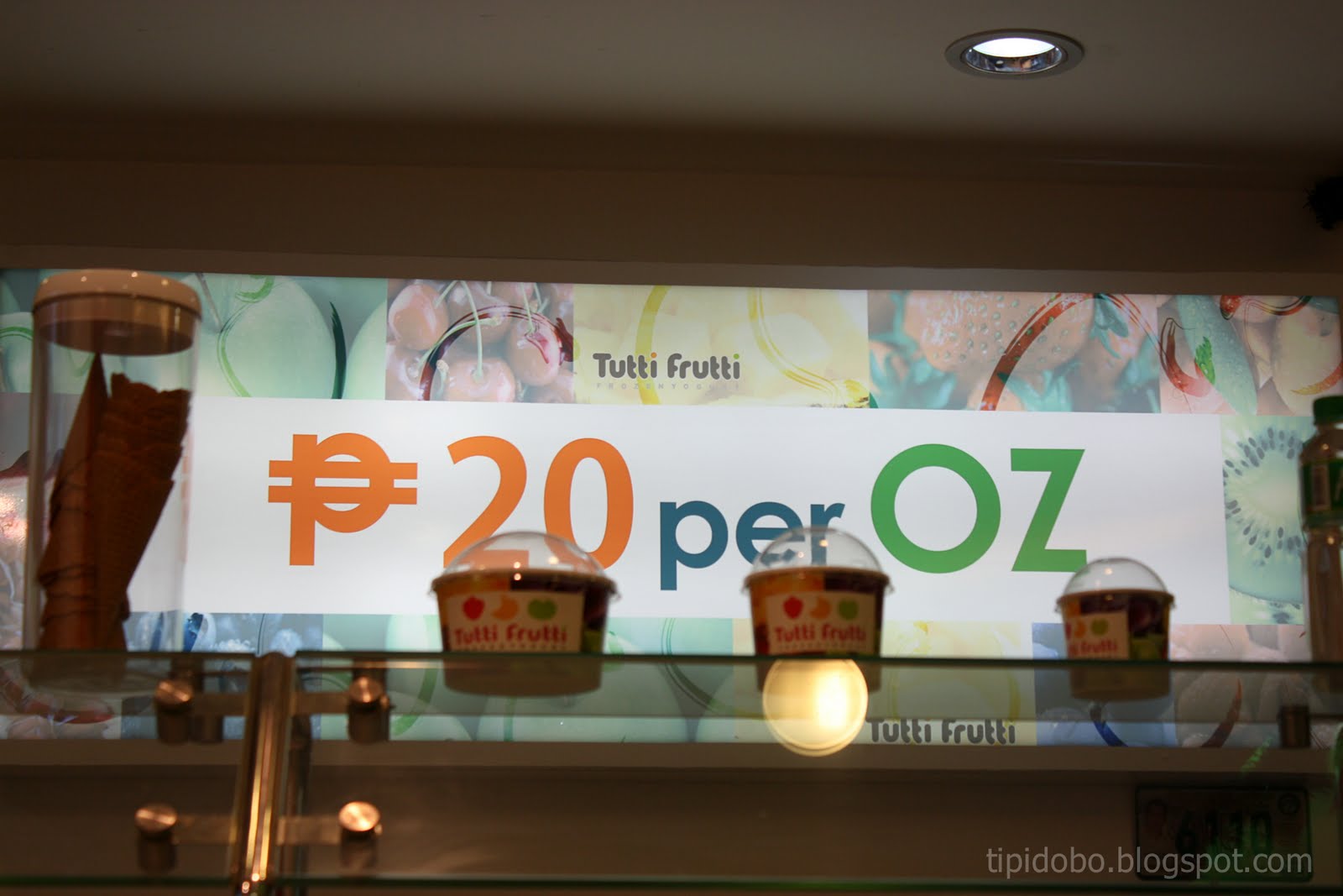 Tutti Frutti Frozen Yogurt | tipidobo