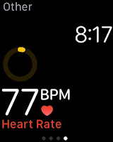 Apple Watch Workout App heart rate