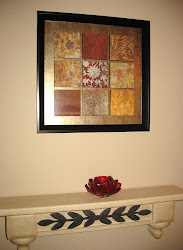Entry Foyer Mantle Wall with Feng Shui Accents