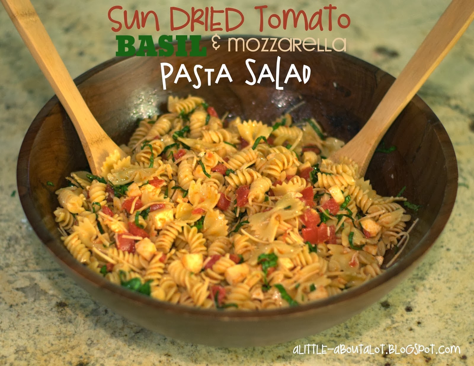 Gina's Italian Kitchen Sun Dried Tomato, Basil & Mozzarella Pasta Salad