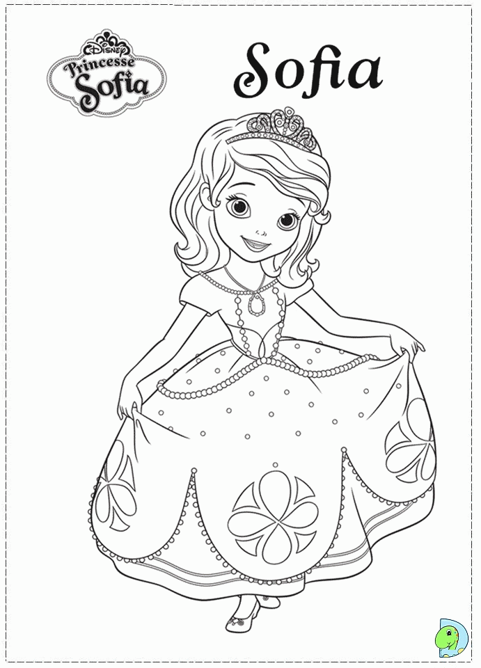 Kids Page: Search ResultsSophia First Coloring Pages