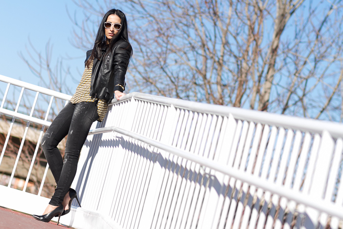 Casual chic style fashion blogger