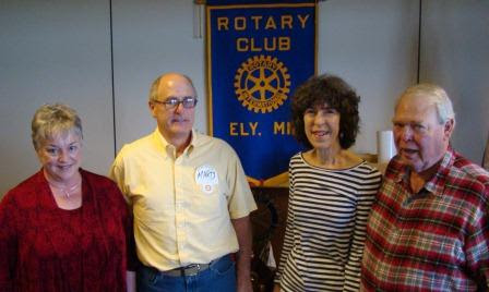 Guests at the August 22 Meeting