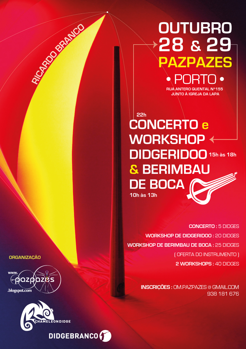 CONCERTO, de DIDGERIDOO e BERIMBAU de BOCA com RICARDO BRANCO