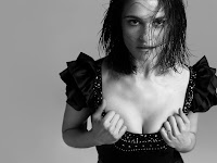 hot, sexy, Rachel Weisz, wallpapers, cleavage show