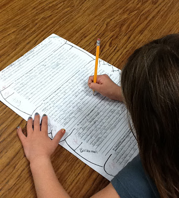 Krazy 4 Writing: Blackline Hamburger 3rd & 4th grade