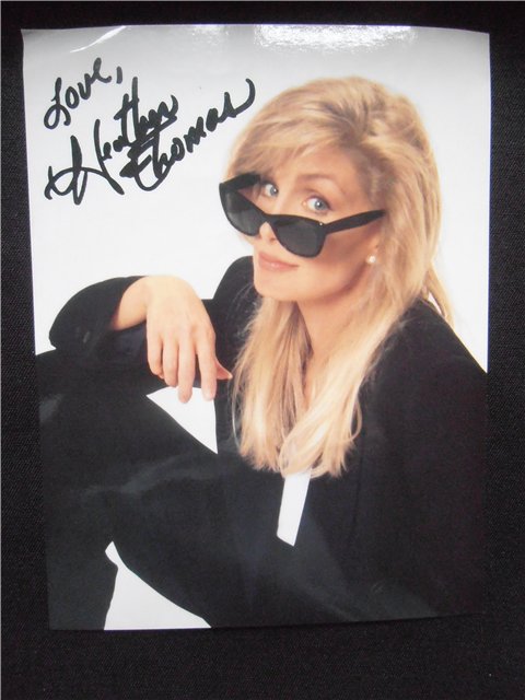 Autographs of celebrities from Leo: Heather Thomas (born September 8