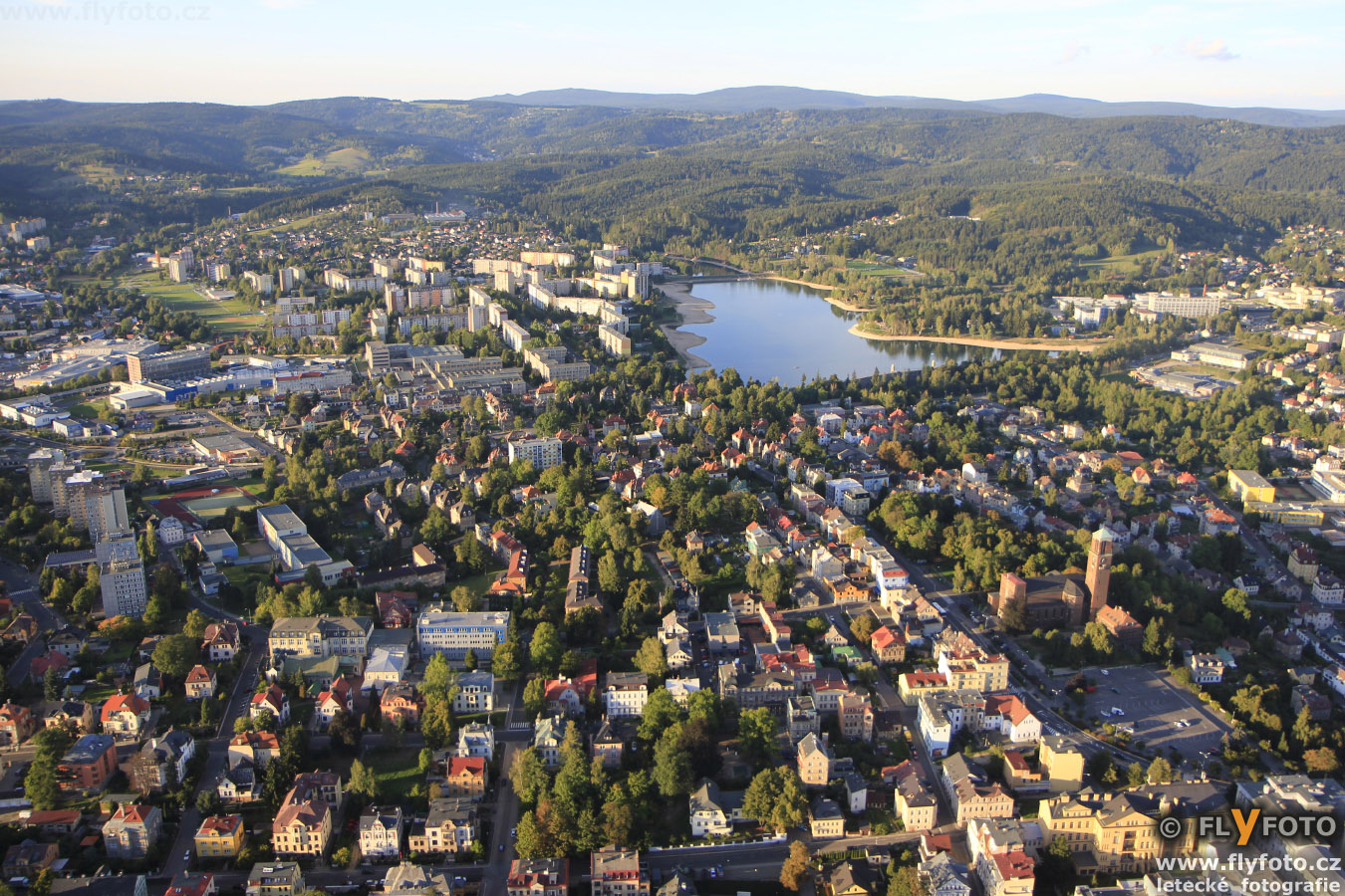 FLyFOTO letecká fotografie a video Jablonec nad Nisou