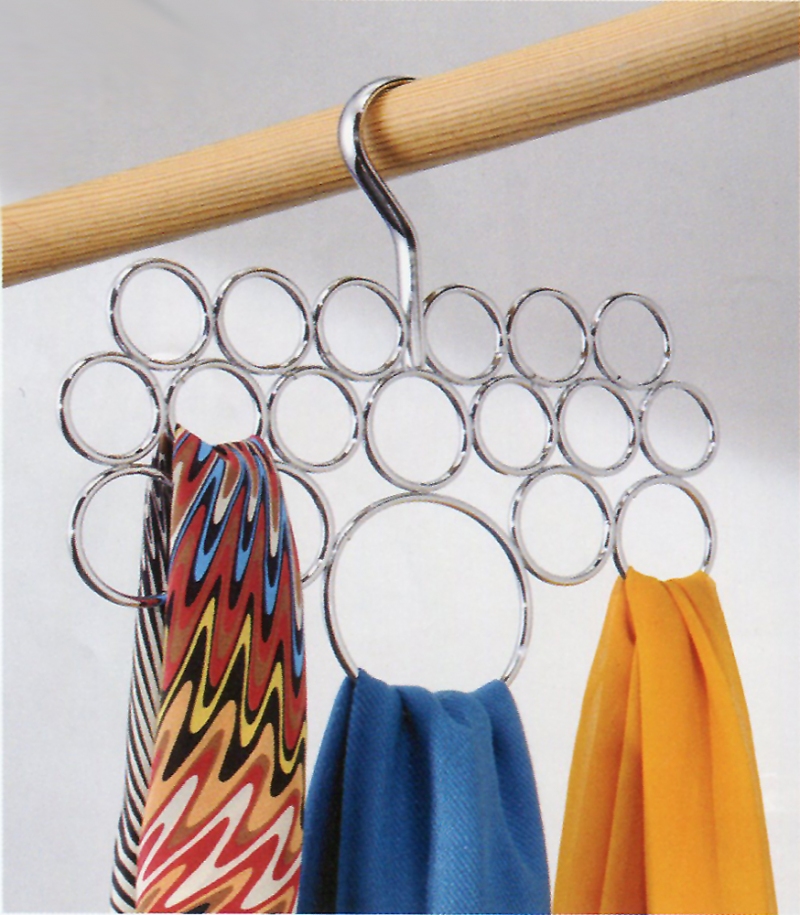 Make Your Place Your Home Scarf Organizer from Wall Votive Holder