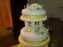 2 TIER WEDDING CAKE