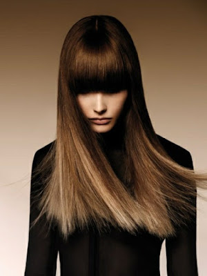 Lange Frisuren mit Pony - 2011/2012