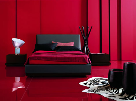 Idées ados Chambre Girl Rouge et Noir ~ Design Interieur France Idées ados Chambre Girl Rouge et Noir ~ Design Interieur France