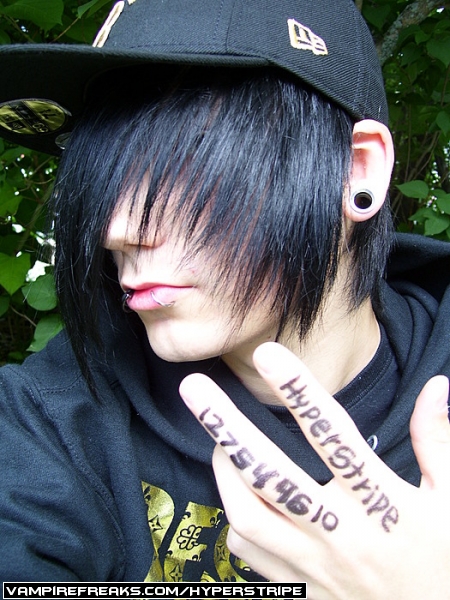 Tattoo Designs Emo. emo hair color pictures