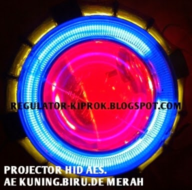 Projector Hid Aes Lampu Led Cree Lampu Luxeon Angel Eyes Adalah