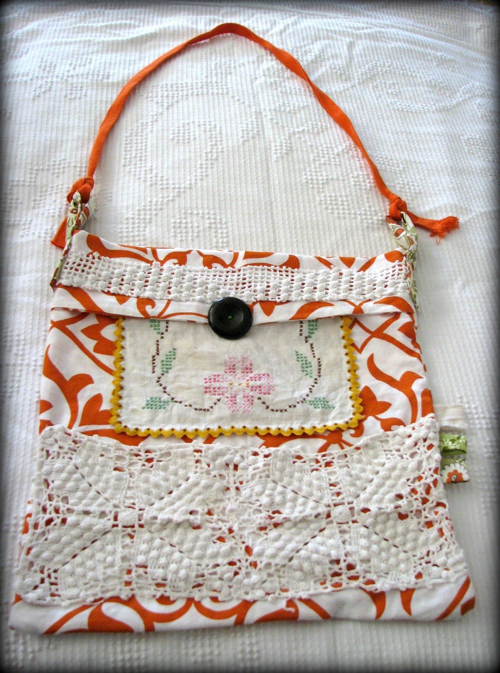 Stacy's Thoughts & Designs 88 In a Creating Mood...Vintage Pillowcase