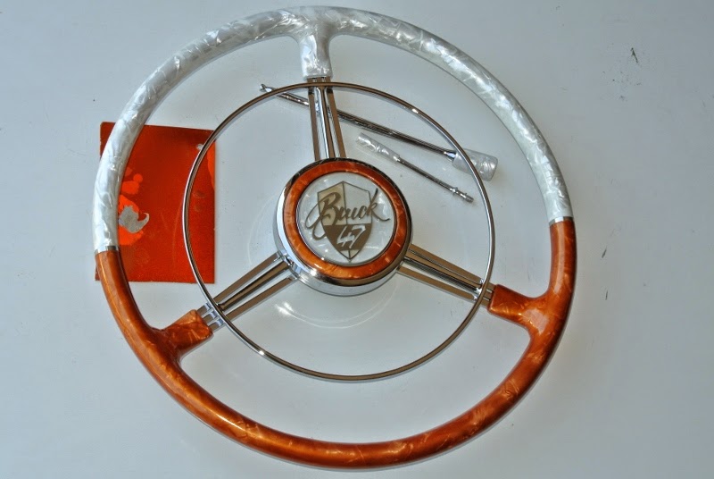 PearlCraft Buick 1947 custom steering wheel