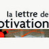 lettre de motivation pour une formation licence ou master 