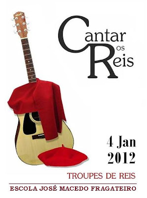 Troupes de reis na Escola José Macedo Fragateiro em Ovar - 4 Janeiro 2012